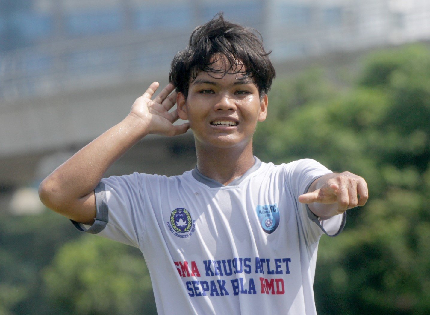 Pemain Bintang Mutiara, M. Rana Saffi Pasi. (Liga Jakarta U-17/Joko Dolok)