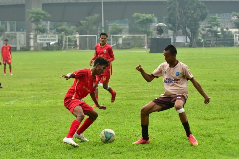 Sempat Tertinggal, Bina Mutiara Tundukkan Putera Betawi 2-1 di Lanjutan Kompetisi Sepakbola Liga Jakarta U17