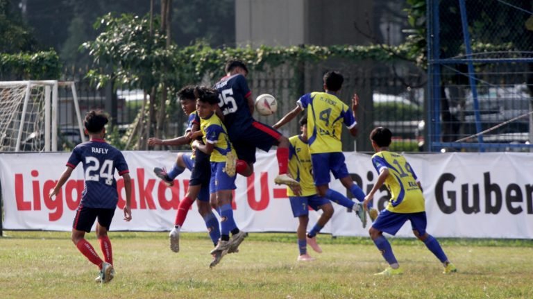 Sengit dan Imbang 2-2, ISA MB dan Raga Negeri Berbagi Poin di Liga Jakarta U-17