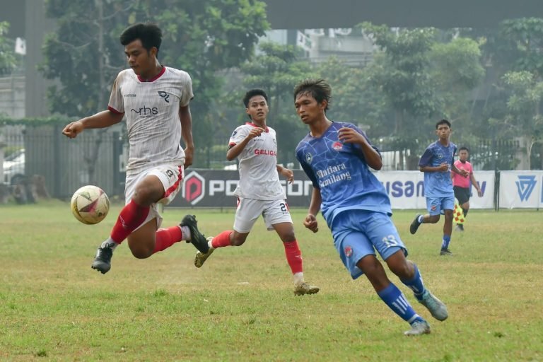 Raga Negeri Kerja Keras Sebelum Tundukkan Mutiara Gemilang 2-1 di Liga Jakarta U-17