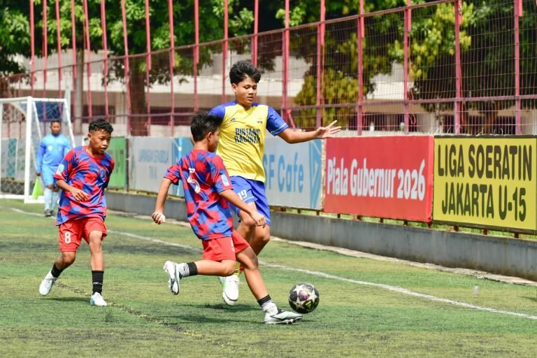 Dominan Atas Bintang Ragunan Angkat Batavia FC ke Puncak Klasemen Liga Soeratin U-15 Jakarta
