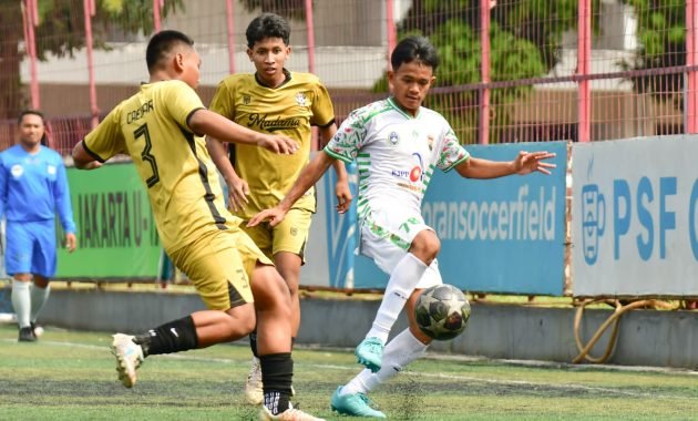 Gol Tunggal Muhammad Tomi Amankan Putra Nusantara di Peringkat Dua Klasemen Liga Jakarta U-17
