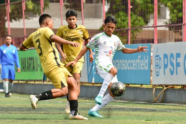 Gol Tunggal Muhammad Tomi Amankan Putra Nusantara di Peringkat Dua Klasemen Liga Jakarta U-17