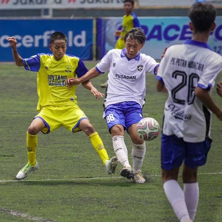 Putera Nusantara Kalahkan Bintang Ragunan 3-1 dan Amankan Peringkat Tiga Klasemen Liga Jakarta U-17